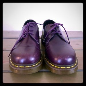 Rare purple Doc Martens new with defect